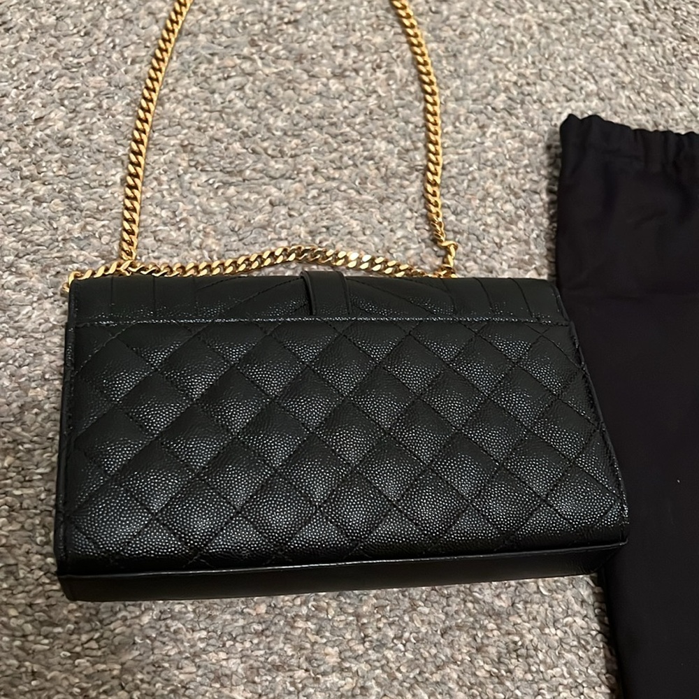 YSL small envelope chain shoulder bag - Picture 6 of 13